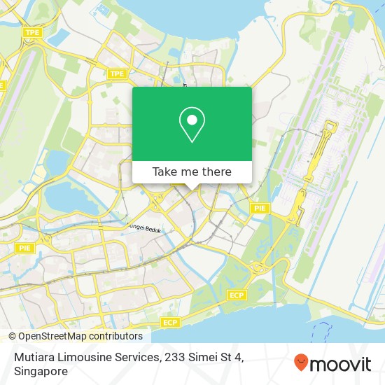 Mutiara Limousine Services, 233 Simei St 4 map