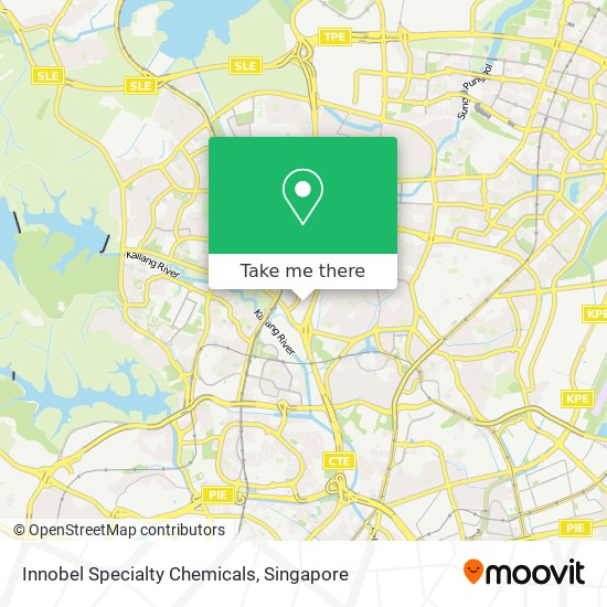 Innobel Specialty Chemicals map