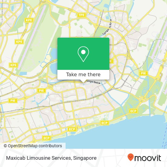 Maxicab Limousine Services map