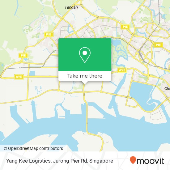 Yang Kee Logistics, Jurong Pier Rd地图