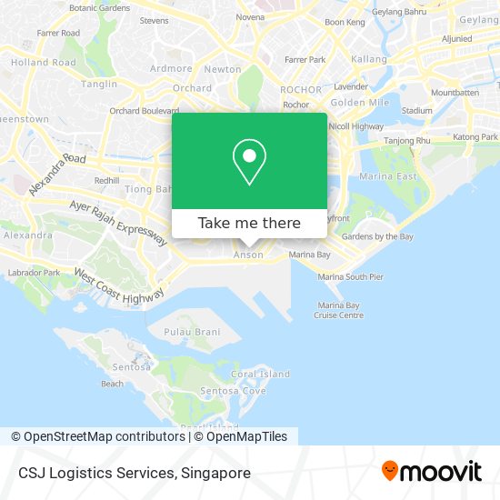 CSJ Logistics Services map