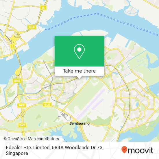 Edealer Pte. Limited, 684A Woodlands Dr 73 map