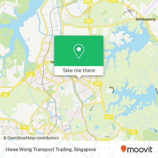 Hwee Wong Transport Trading map