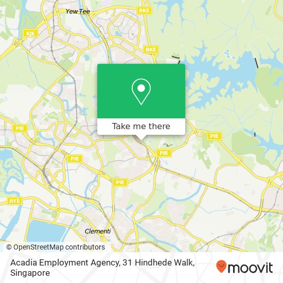 Acadia Employment Agency, 31 Hindhede Walk map