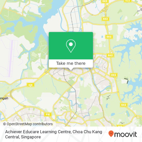 Achiever Educare Learning Centre, Choa Chu Kang Central map