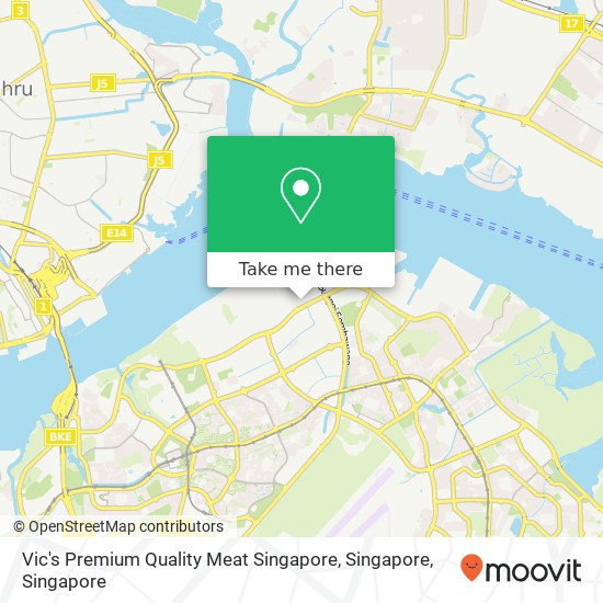 Vic's Premium Quality Meat Singapore, Singapore地图