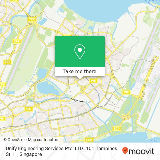 Unify Engineering Services Pte. LTD., 101 Tampines St 11地图