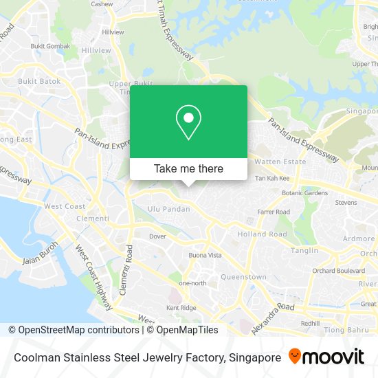 Coolman Stainless Steel Jewelry Factory map