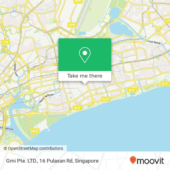 Gmi Pte. LTD., 16 Pulasan Rd地图