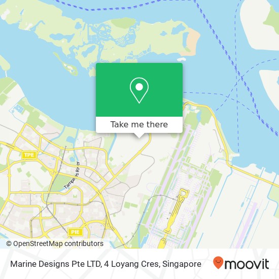 Marine Designs Pte LTD, 4 Loyang Cres地图