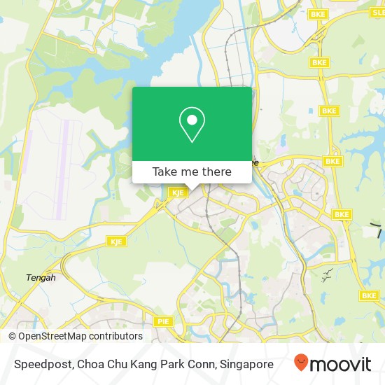 Speedpost, Choa Chu Kang Park Conn map
