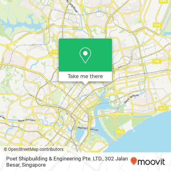 Poet Shipbuilding & Engineering Pte. LTD., 302 Jalan Besar map