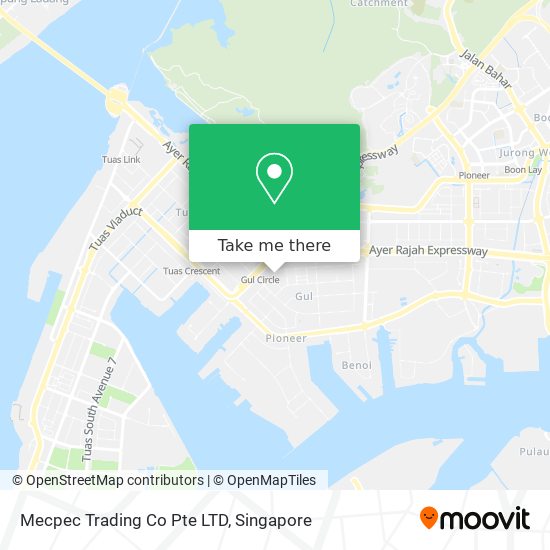 Mecpec Trading Co Pte LTD map