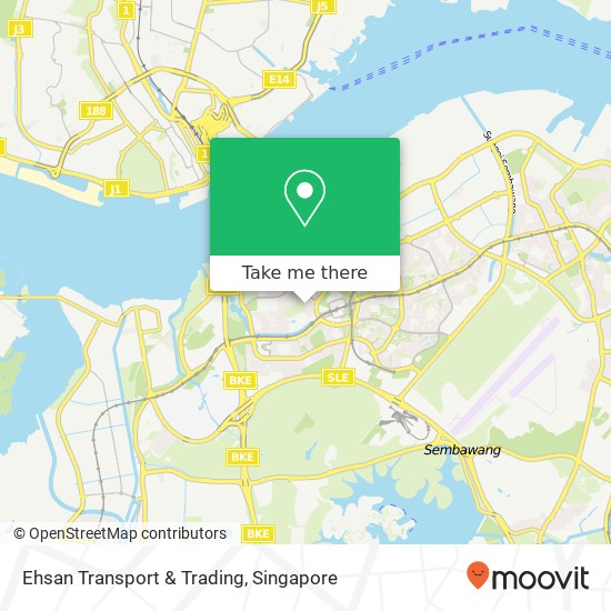 Ehsan Transport & Trading map