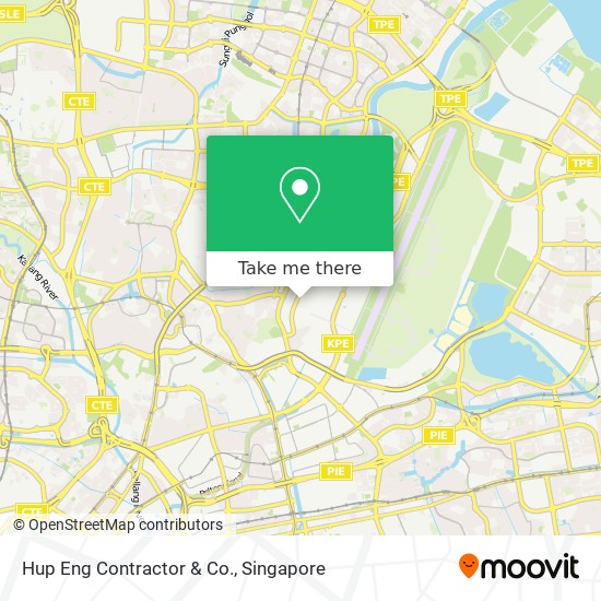 Hup Eng Contractor & Co. map