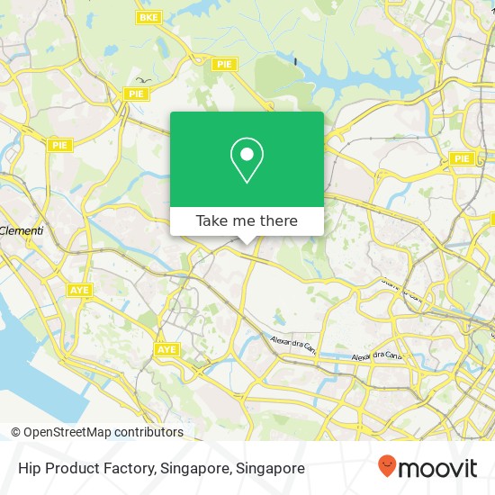 Hip Product Factory, Singapore map