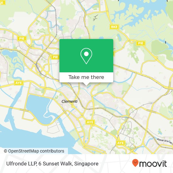 Ulfronde LLP, 6 Sunset Walk map