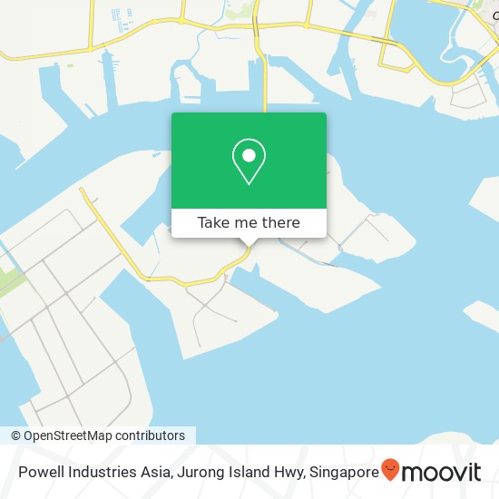 Powell Industries Asia, Jurong Island Hwy地图