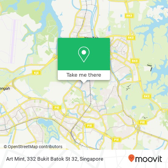 Art Mint, 332 Bukit Batok St 32 map