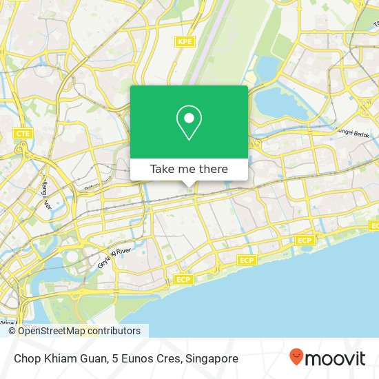 Chop Khiam Guan, 5 Eunos Cres地图