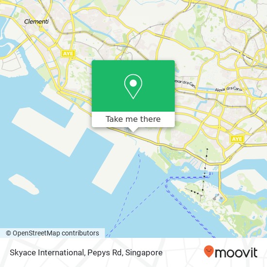 Skyace International, Pepys Rd地图