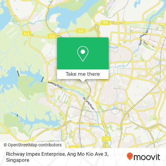 Richway Impex Enterprise, Ang Mo Kio Ave 3地图