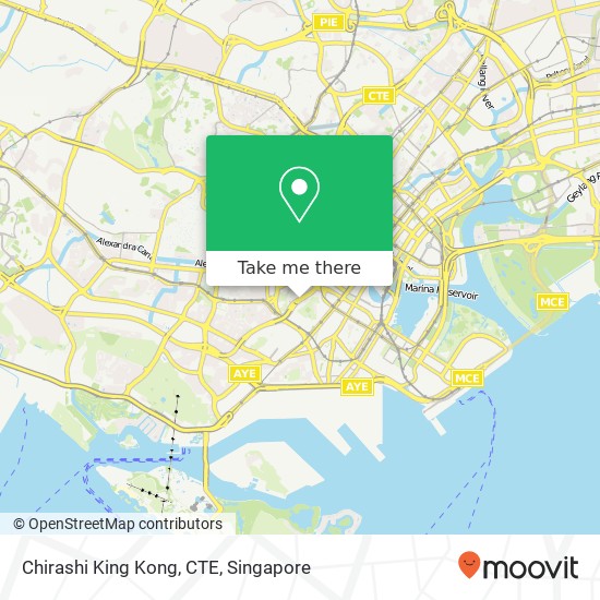 Chirashi King Kong, CTE map