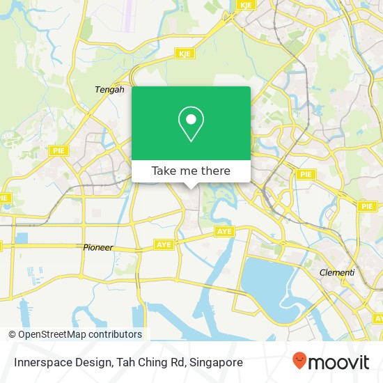 Innerspace Design, Tah Ching Rd地图