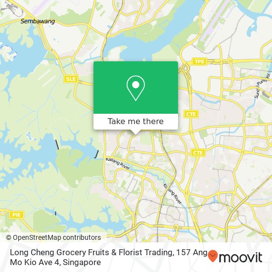 Long Cheng Grocery Fruits & Florist Trading, 157 Ang Mo Kio Ave 4 map