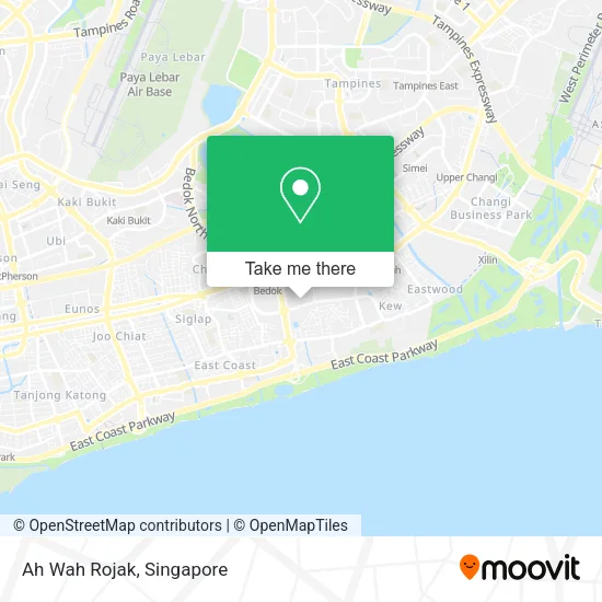 Ah Wah Rojak map