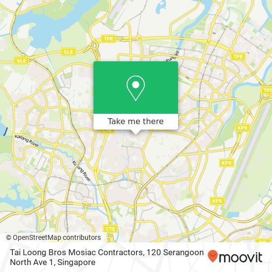 Tai Loong Bros Mosiac Contractors, 120 Serangoon North Ave 1地图