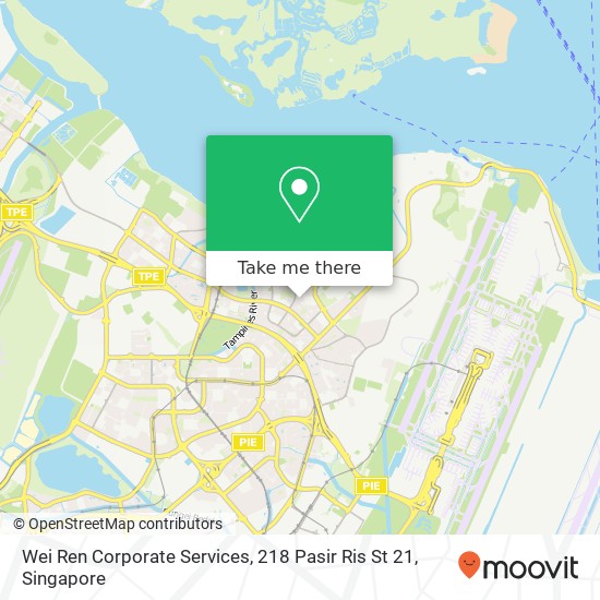 Wei Ren Corporate Services, 218 Pasir Ris St 21 map