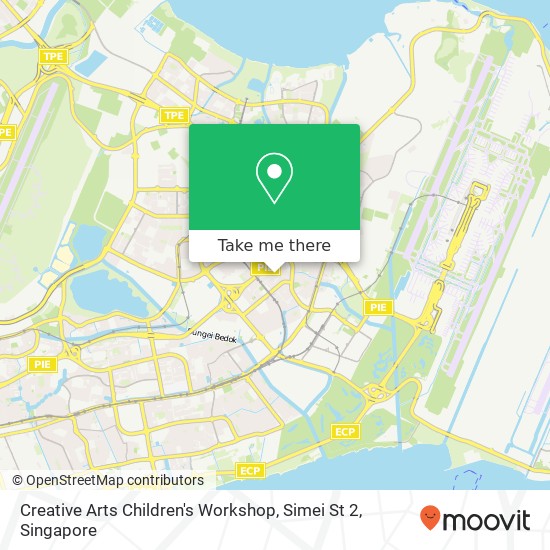 Creative Arts Children's Workshop, Simei St 2 map