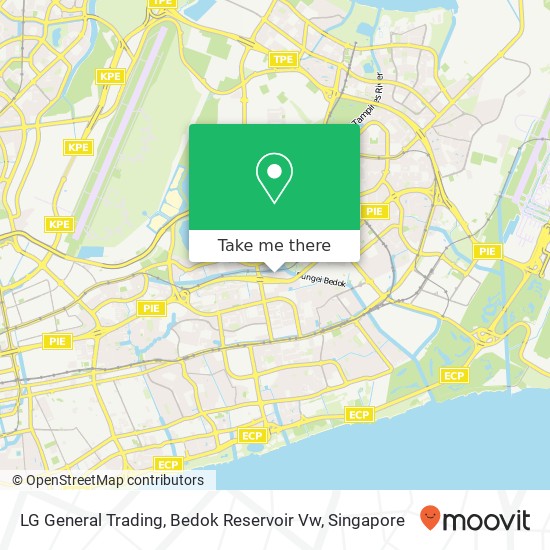 LG General Trading, Bedok Reservoir Vw地图