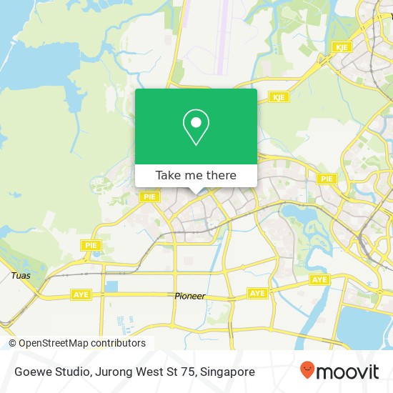 Goewe Studio, Jurong West St 75地图