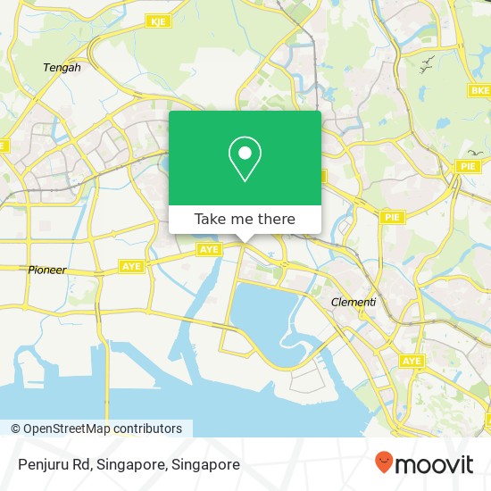Penjuru Rd, Singapore map