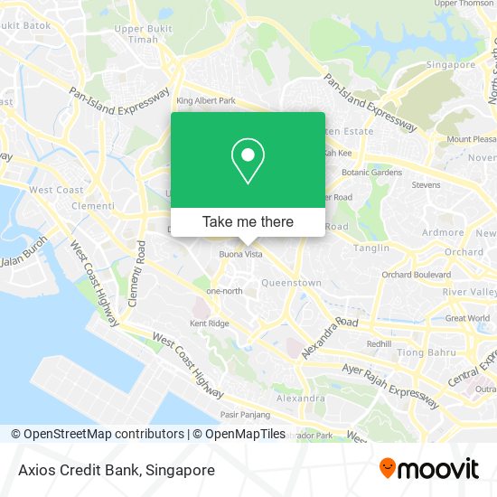 Axios Credit Bank map