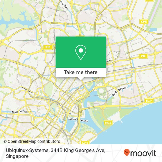 Ubiquinux-Systems, 344B King George's Ave map