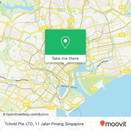 Tchold Pte. LTD., 11 Jalan Pinang map