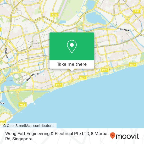 Weng Fatt Engineering & Electrical Pte LTD, 8 Martia Rd map