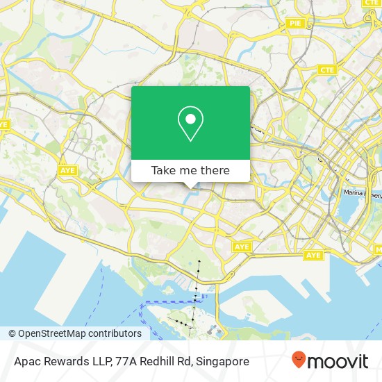 Apac Rewards LLP, 77A Redhill Rd地图