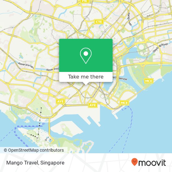 Mango Travel map