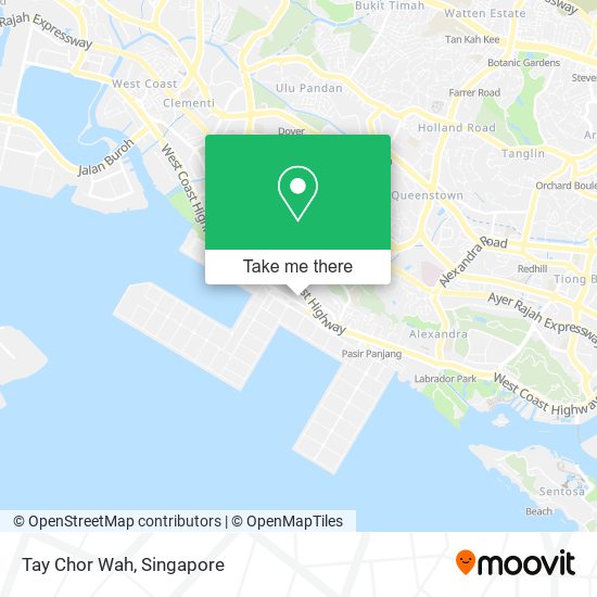 Tay Chor Wah map