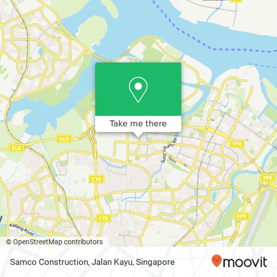 Samco Construction, Jalan Kayu map