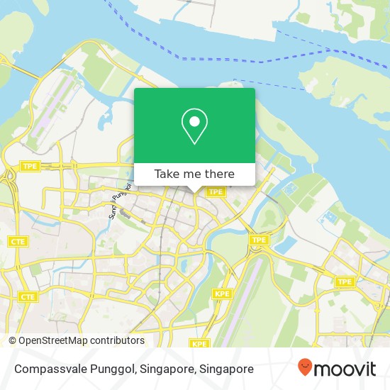 Compassvale Punggol, Singapore map