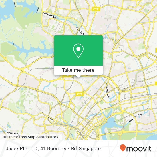 Jadex Pte. LTD., 41 Boon Teck Rd地图