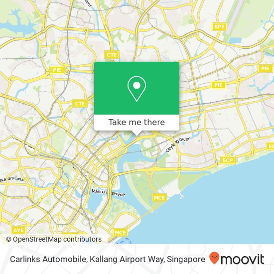 Carlinks Automobile, Kallang Airport Way地图