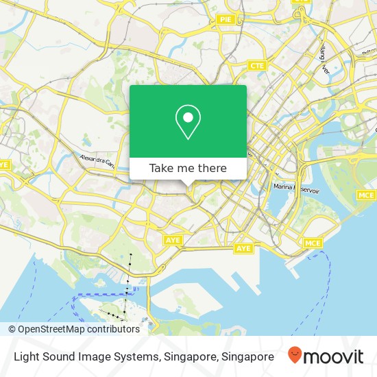 Light Sound Image Systems, Singapore map