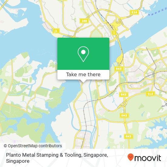 Planto Metal Stamping & Tooling, Singapore map