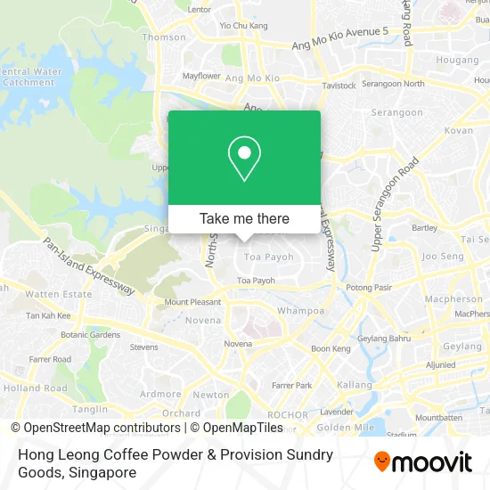Hong Leong Coffee Powder & Provision Sundry Goods map